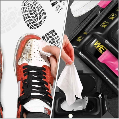 Natural Sneaker & Shoe Cleaner Wipes